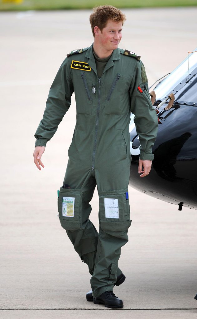 Prince Harry military man