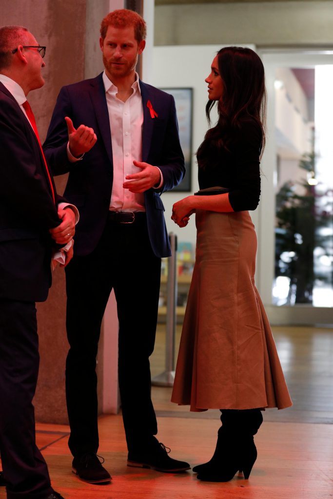 Meghan and Harry at the gallery  in Nottingham