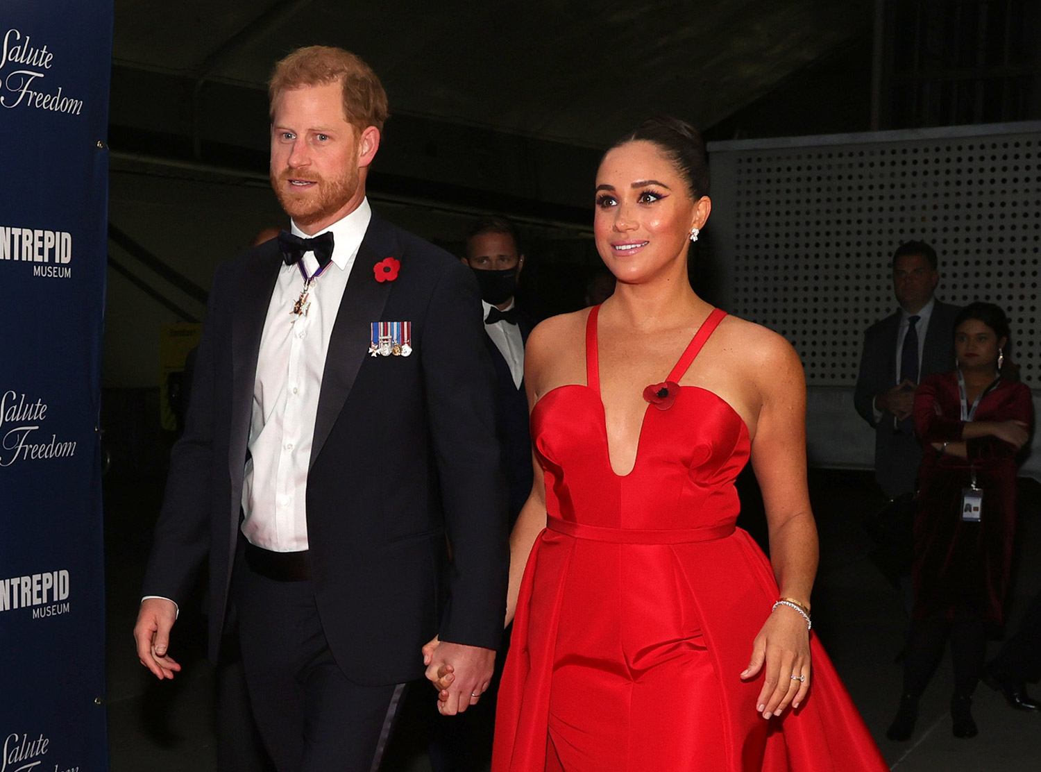The Sussexes at the Salute To Freedom Gala 2021