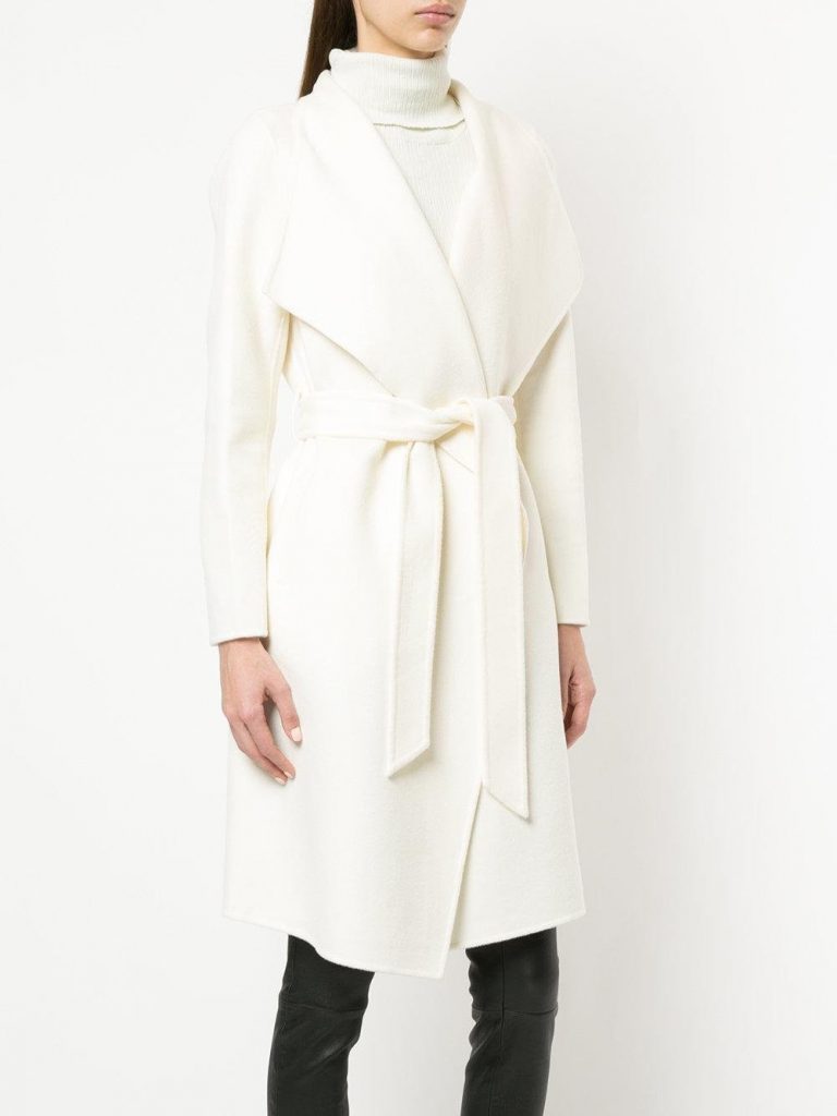 Meghan Markle Line the Label white coat