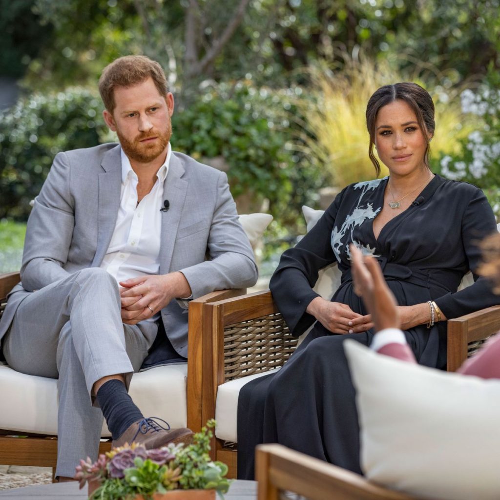 Meghan Markle Prince Harry Oprah Interview - The Princes and The Press
