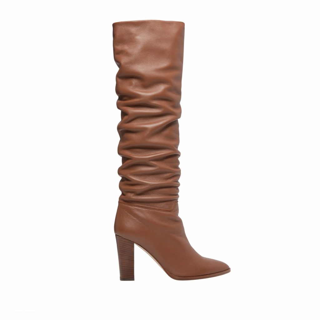 Meghan Markle Tamara Mellon PIC Knee High 90 boots in brown