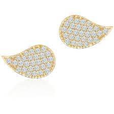 Meghan Markle Birks Petale diamond and gold earrings.