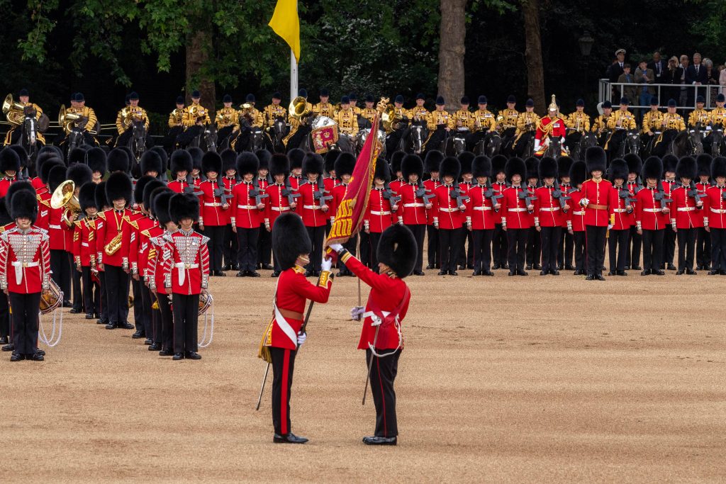 The Queen’s personal troops the Household Division
