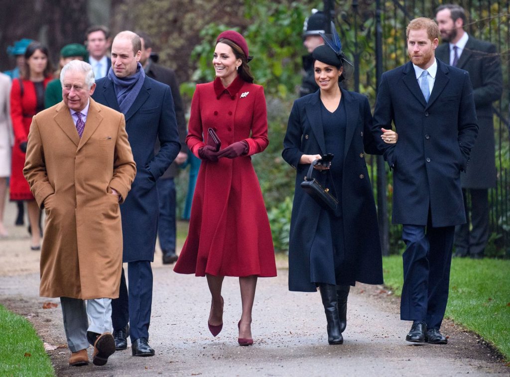 Prince Charles meghan harry william kate christmas 2018