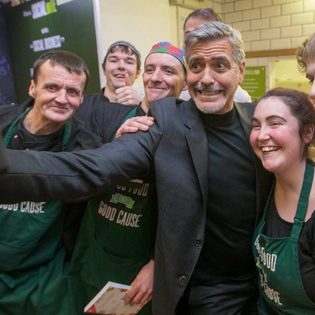 George Clooney Social Bite