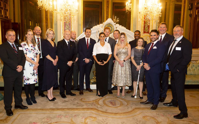 Meghan Harry Endeavour Fund Award ross kemp nominees group photo