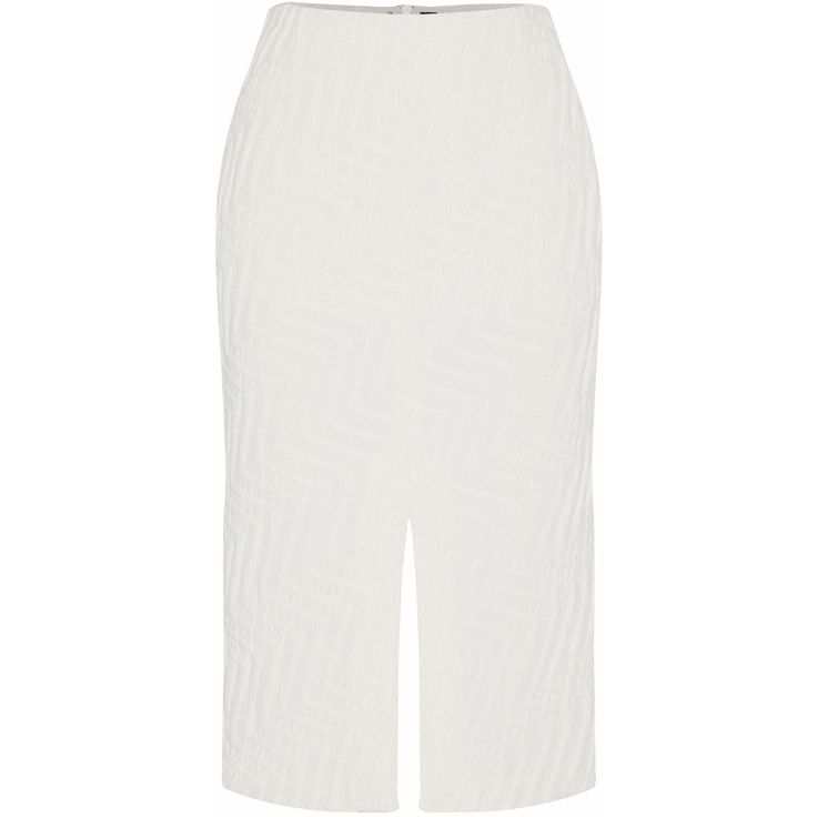 Meghan Markle white pencil skirt by Roland Mouret